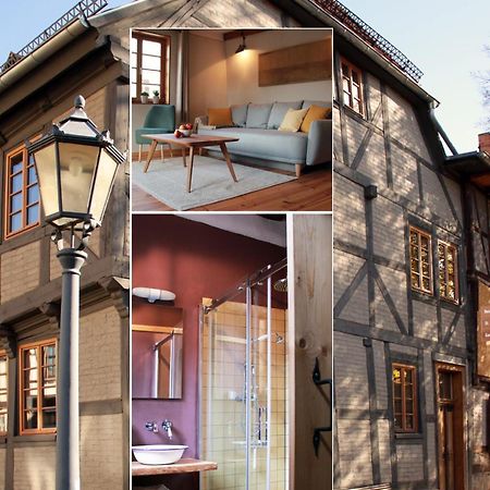 Ferienhaus -Kaisereinsde - Traditionelles Lehmbauhaus Parken Gratis Quedlinburg Exterior foto